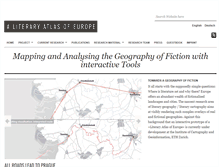 Tablet Screenshot of literaturatlas.eu